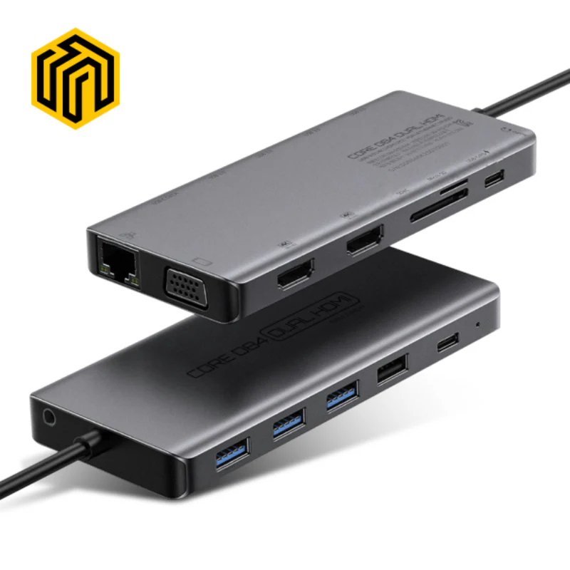 Thinkway - CORE D84 Triple HDMI 13in1 Multiport Hub