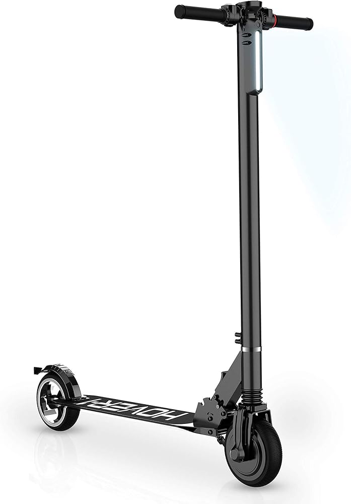 Hover-1 Rally Electric Scooter | 12MPH, 7 Mile Range, 4HR Charge, LCD Display, 6.5 Inch High-Grip Tires, 220LB Max Weight, Cert. & Tested - Safe For Kids, Teens & Adults