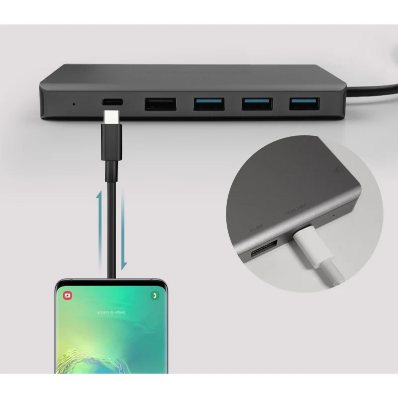 Thinkway - CORE D84 Triple HDMI 13in1 Multiport Hub