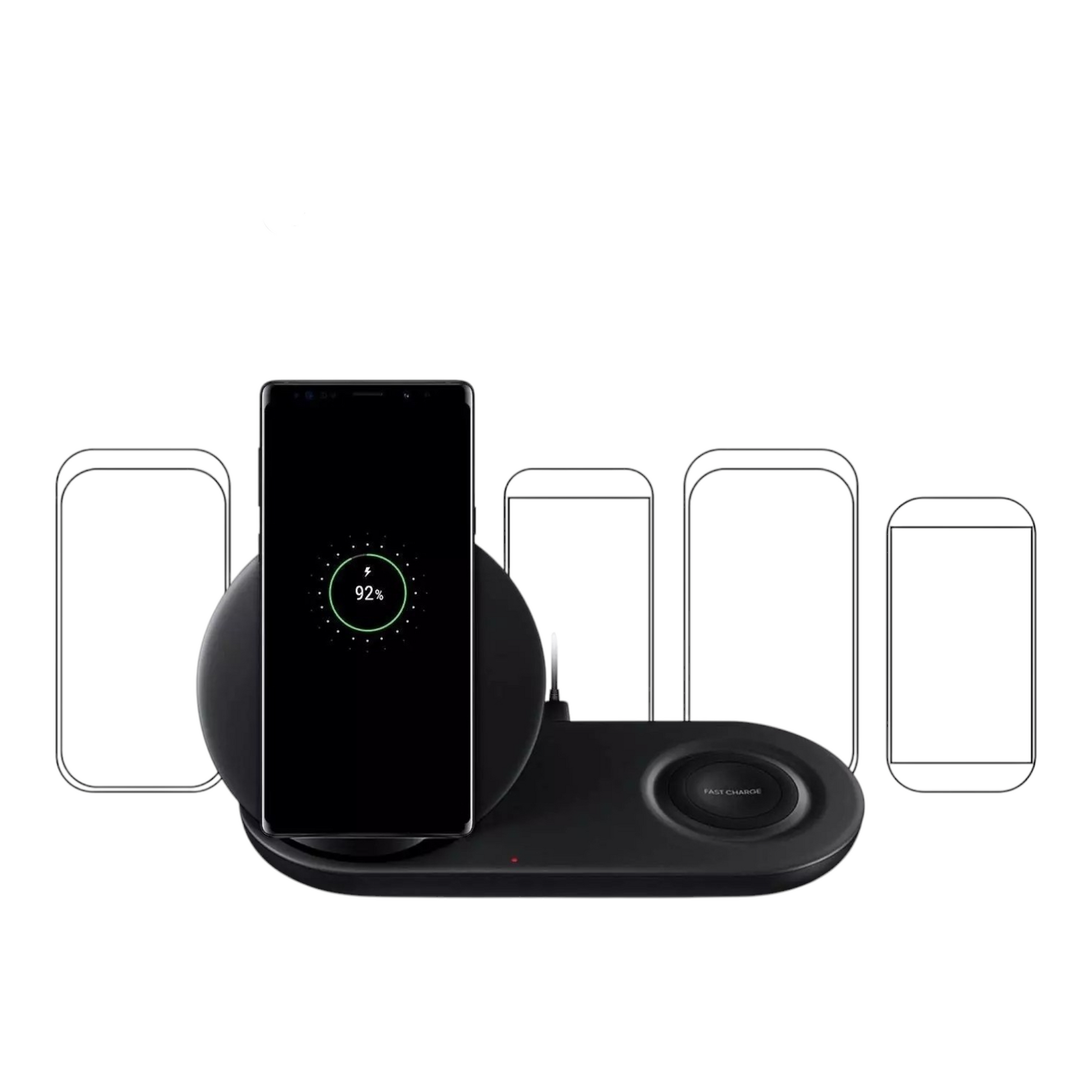 Samsung Wireless Charger Duo, Best Price in Pakistan Fast Charge Stand / Pad For Phones / Watches