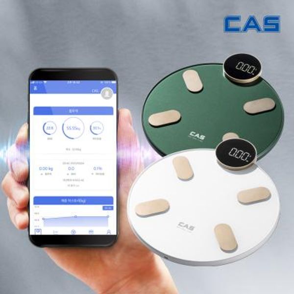 CAS Bluetooth Smart Body Fat Scale BFA-S1W