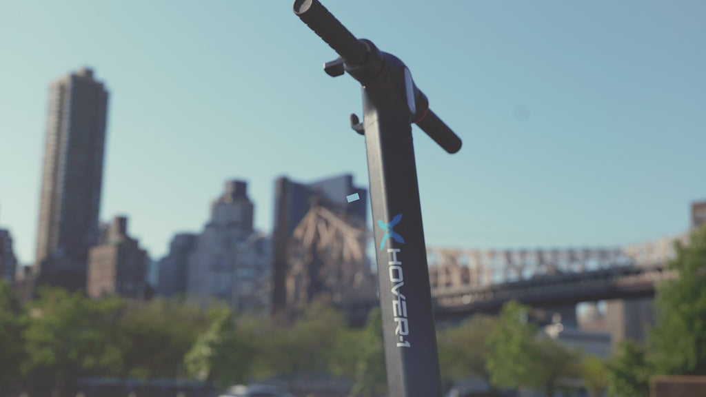 Hover-1 Eagle Foldable Electric Scooter With 320W Brushless Motor, 15 Mph Max Speed, And 7 Miles Max Range Folding Electric Scooter