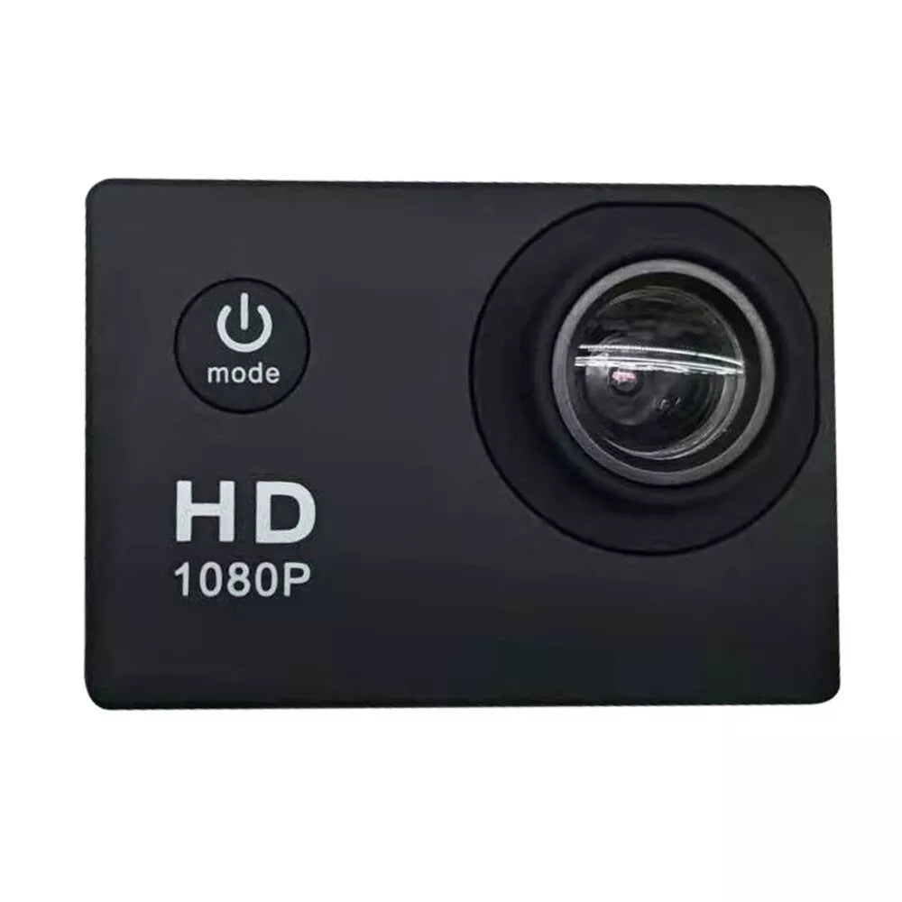 Action Camera with Waterproof Body